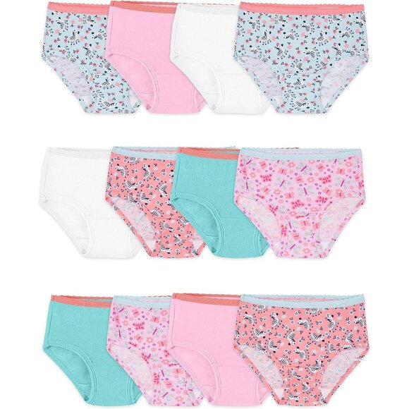 Toddler Girls' Tag-Free Cotton Underwear - Picture 1 of 3